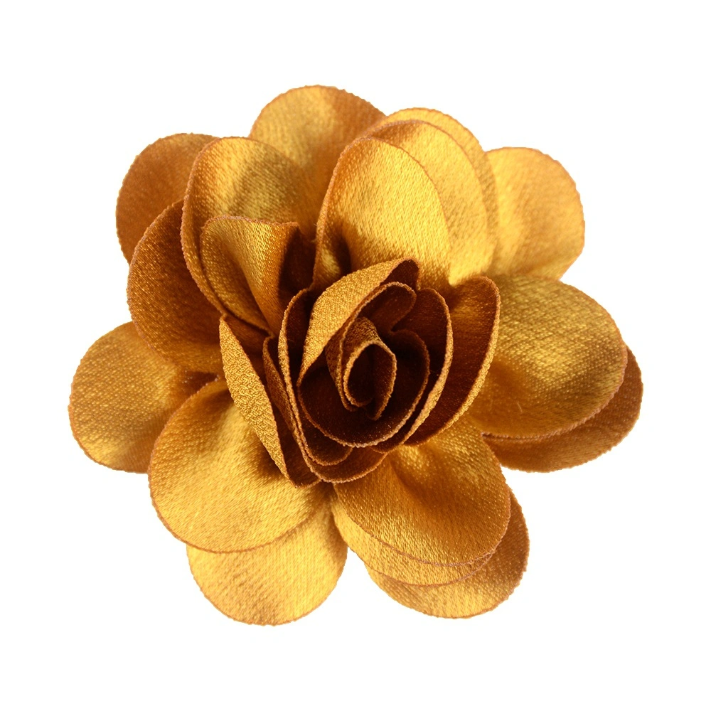 7 Cm Bright Silk Handmade Flowers, Shoes Flowers, Hats Flowers, Hair Ribbon Materials, DIY Clothing Accessories