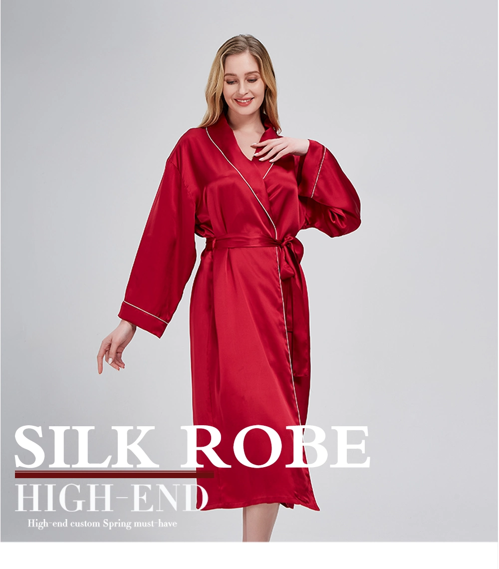 Mulberry Silk Robe for Woman Lady in High Quality