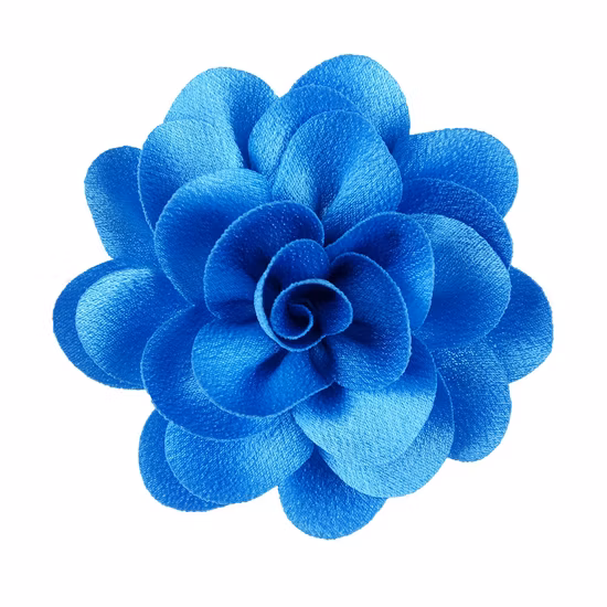 Fiori di seta luminosi fatti a mano da 7 cm, fiori per scarpe, fiori per cappelli, materiali per fasce per capelli, accessori di abbigliamento fai-da-te